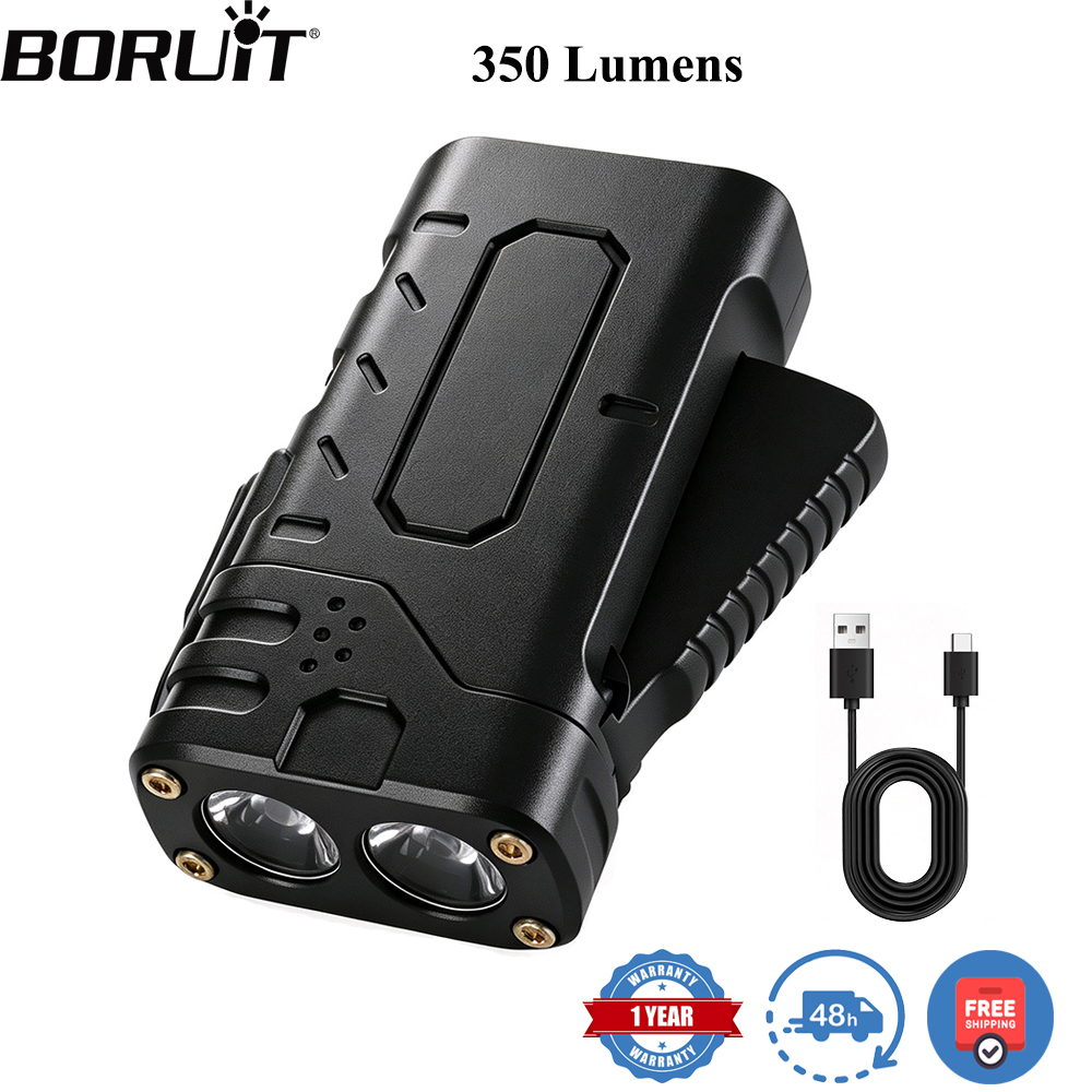Outdoor Usb Power Supply - BORUIiT Hand Crank EDC LED Flashlight
