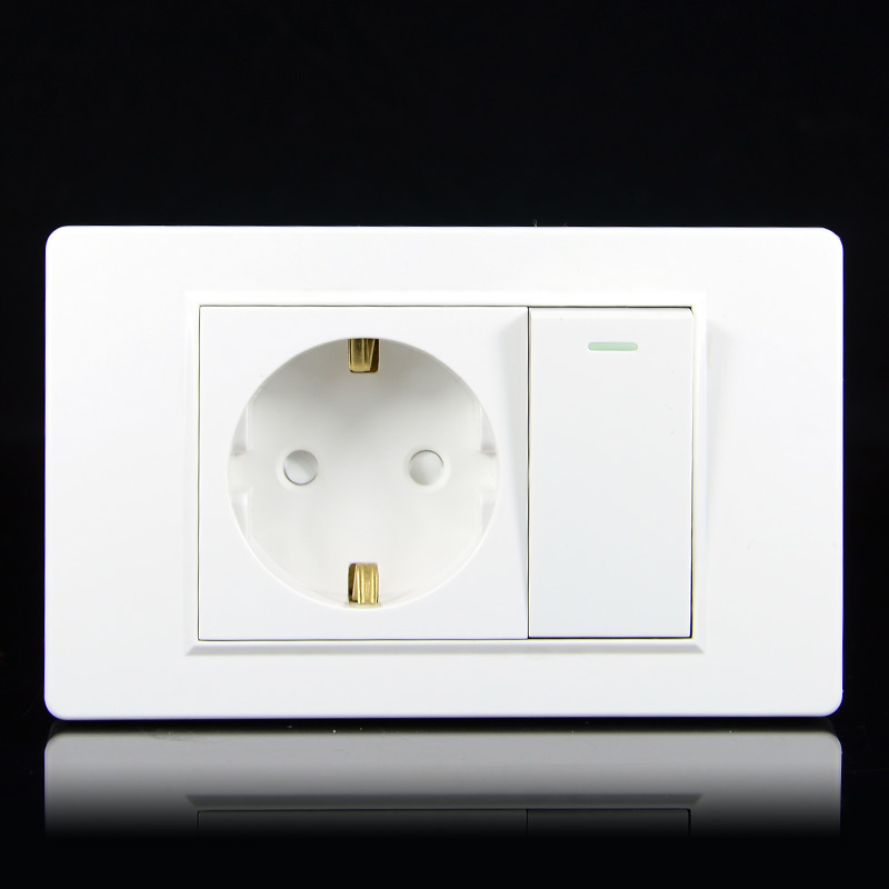 Outdoor Power Socket - EU Household German Standard 16A 2-Hole