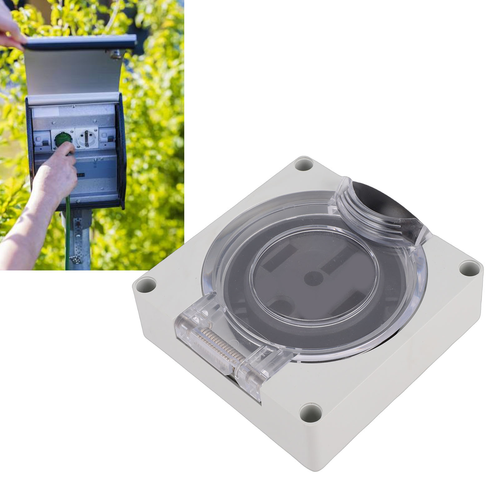 Outdoor Power Receptacle - NEMA L14-50R Industrial Receptacle Locking Power