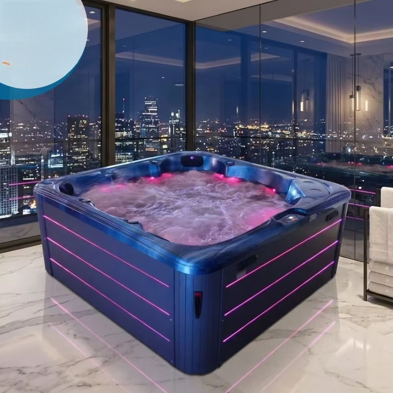 Outdoor Power For Hot Tub - Freestanding Acrylic 6-Person Hot Tub, Custom