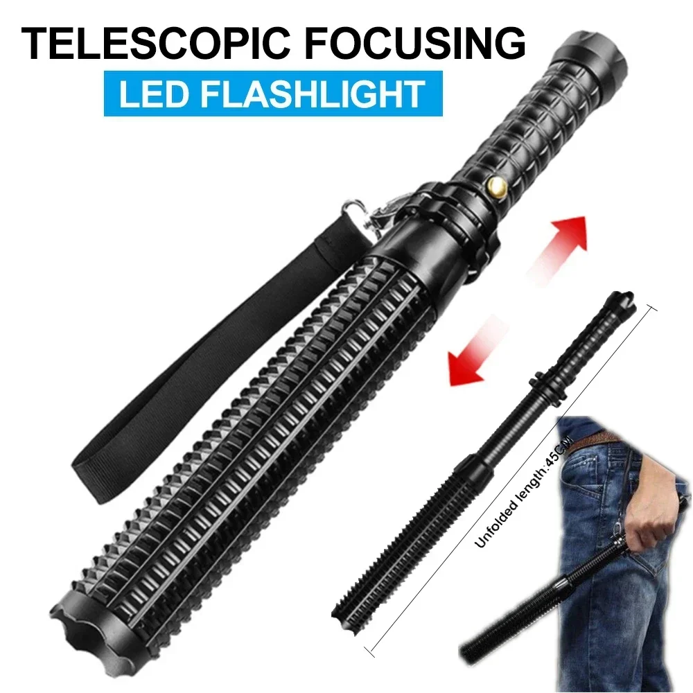Outdoor Usb Power Supply - KDULIT Wolf Tooth Stick Flashlight Strong