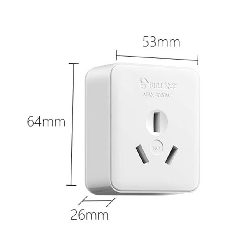 China 3 Flat Pin Wall Surface  - огляд і ціна Outdoor Power Socket