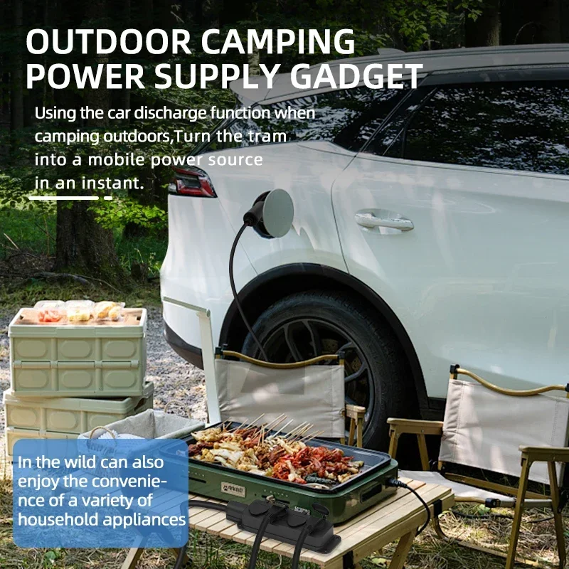 Portable 16A 4KW Electric Car  - огляд і ціна Ac Outdoor Power