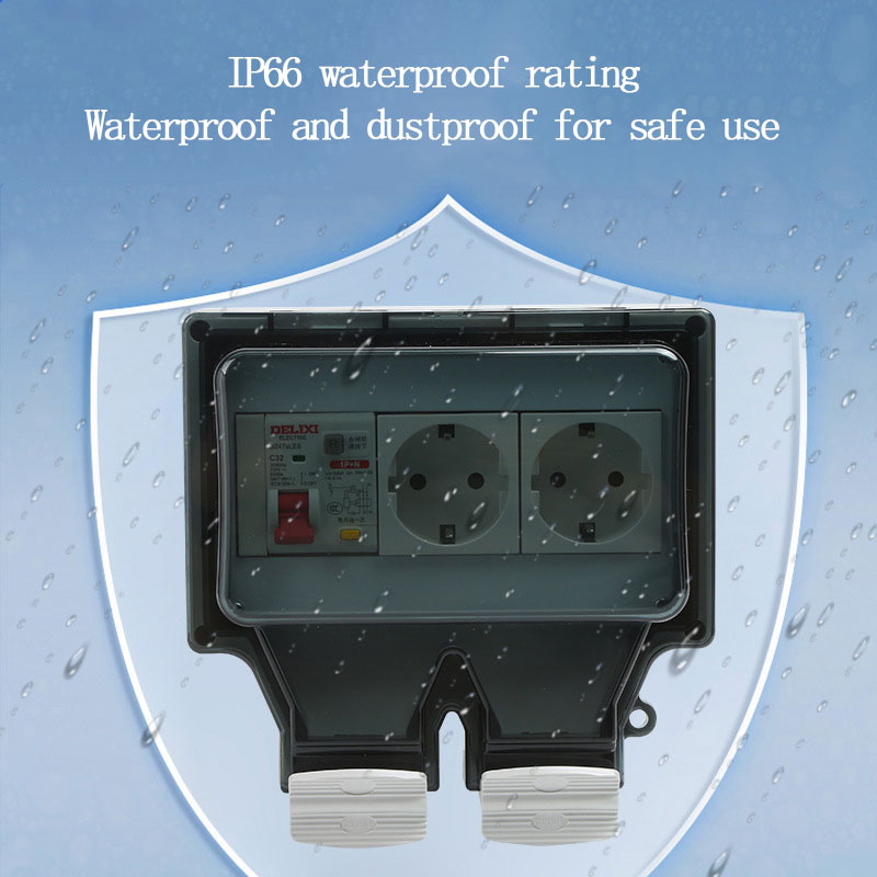 Outdoor Waterproof Socket 86 T - огляд і ціна Outdoor Power Socket