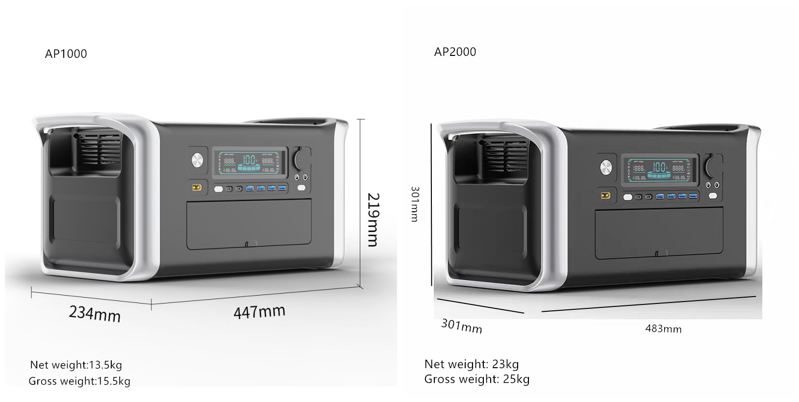 1800watt 2600watt Portable Pow - огляд і ціна Outdoor Power Bank With Ac Outlet