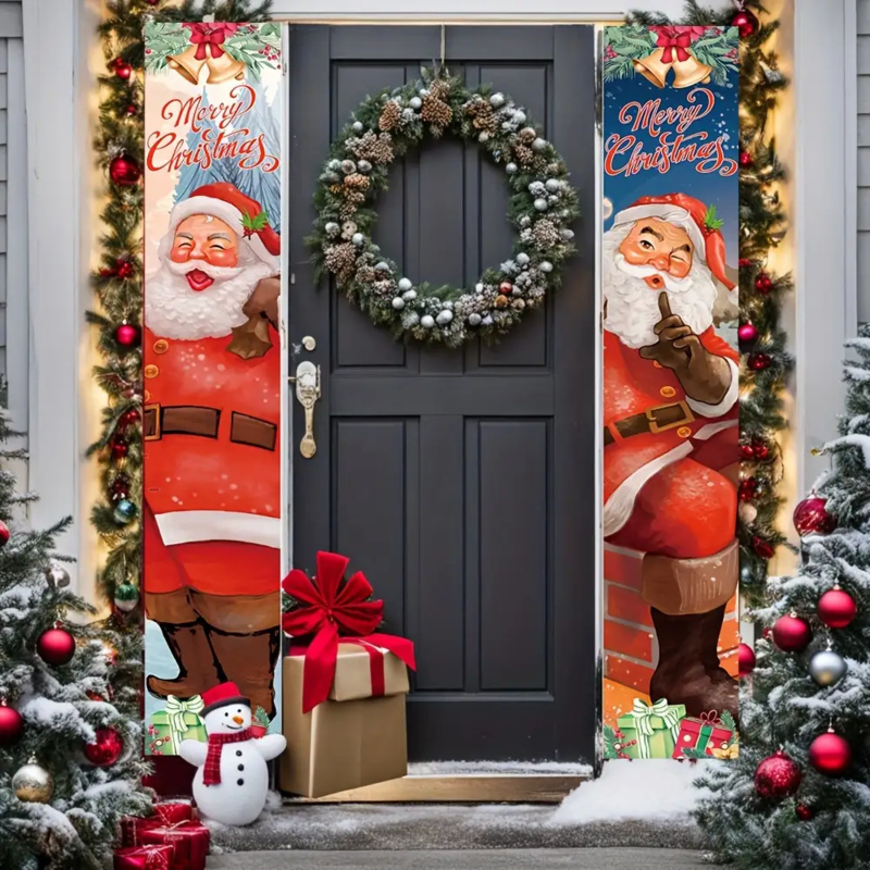 1 pair of 2Dflat, Santa Claus  - огляд і ціна Outdoor Power House