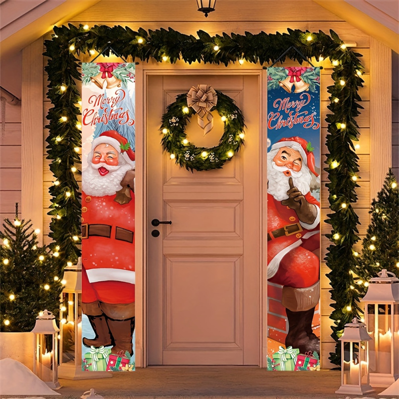 1 pair of 2Dflat, Santa Claus  - огляд і ціна Outdoor Power House