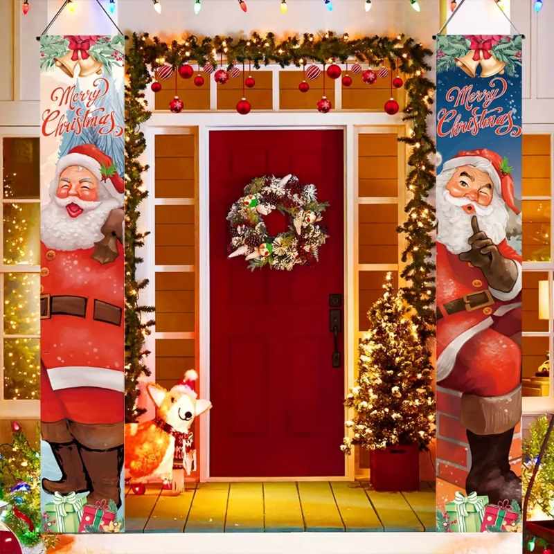 1 pair of 2Dflat, Santa Claus  - огляд і ціна Outdoor Power House