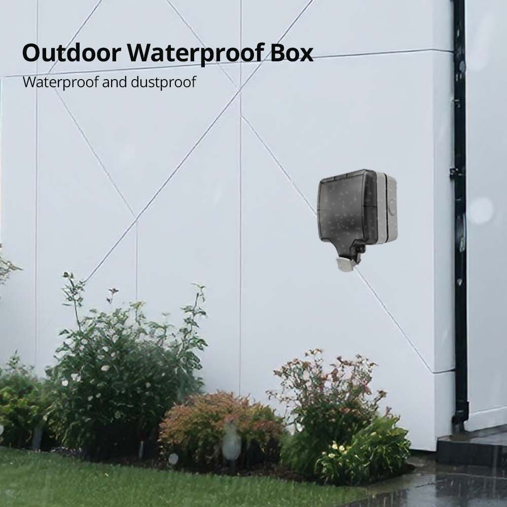 Wallpad IP66 Dustproof Waterpr - огляд і ціна Outdoor Power Socket
