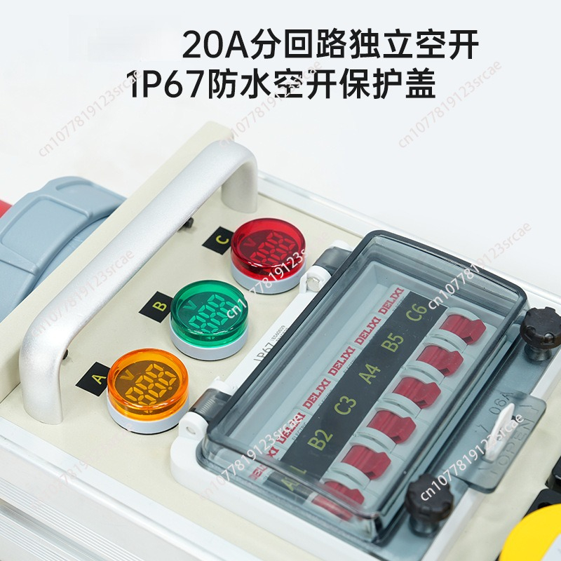 6‑Way Small Electrical Box 16A - огляд і ціна Outdoor Power Socket