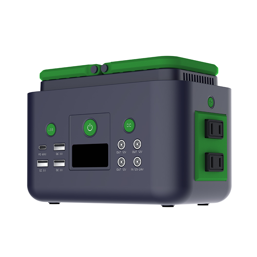 200W Portable Solar Power Stat - огляд і ціна Outdoor Power Bank With Ac Outlet