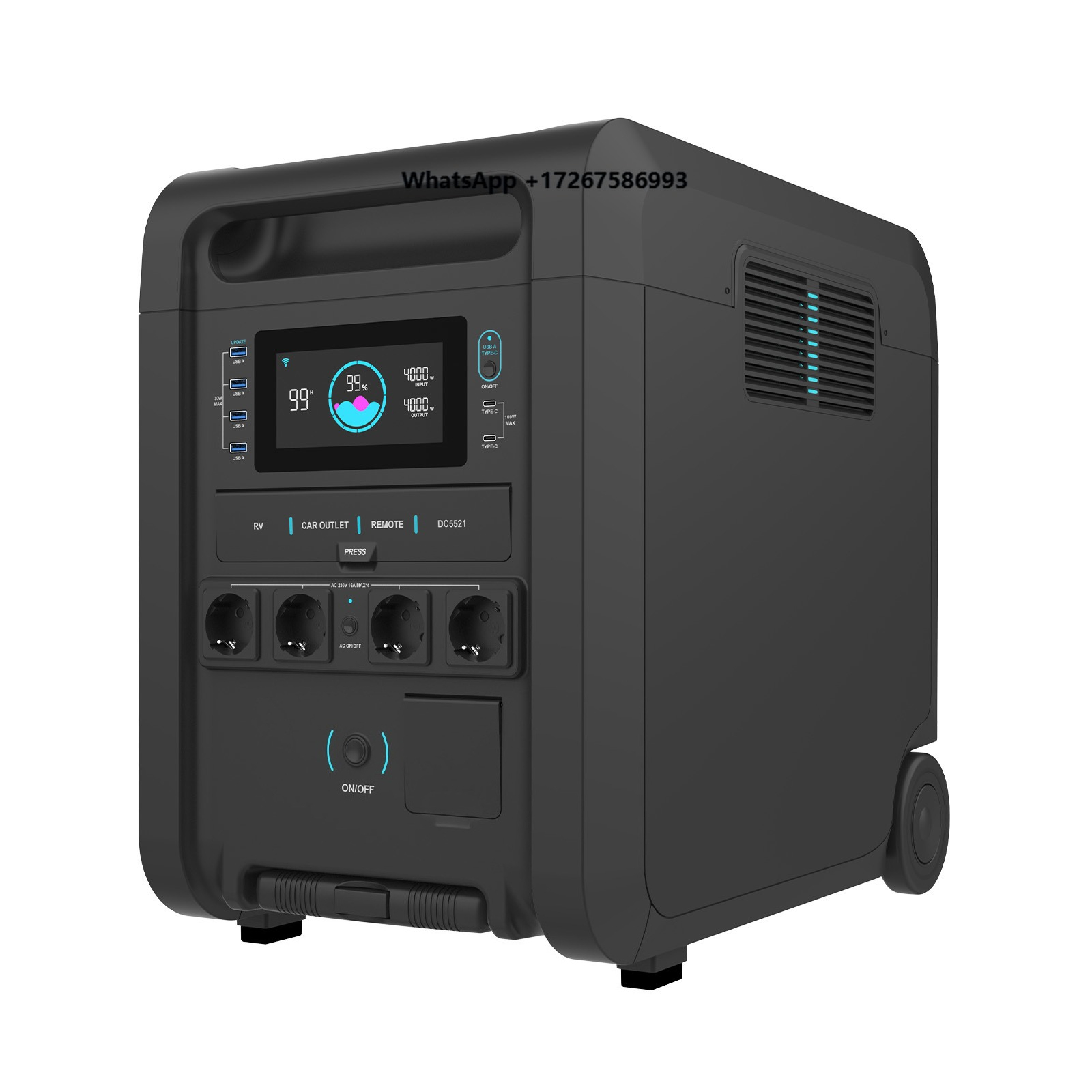 5000w Portable Power Station S - огляд і ціна Ac Outdoor Power