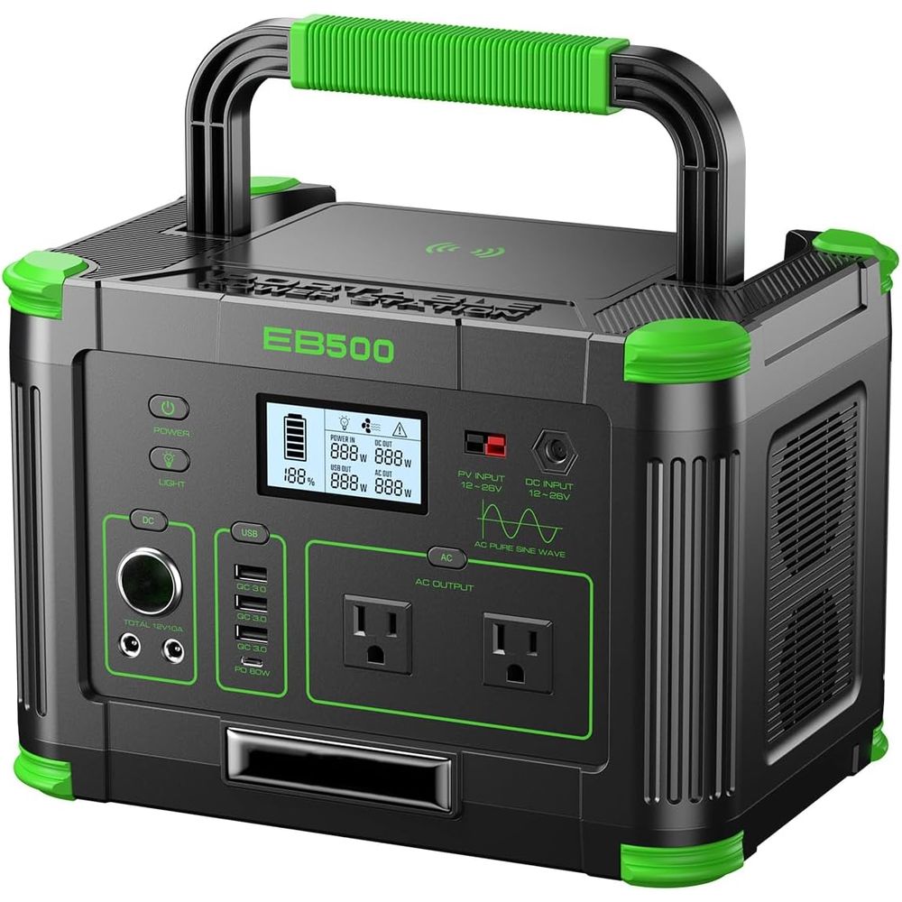 500W Portable Power Station 51 - огляд і ціна Ac Outdoor Power