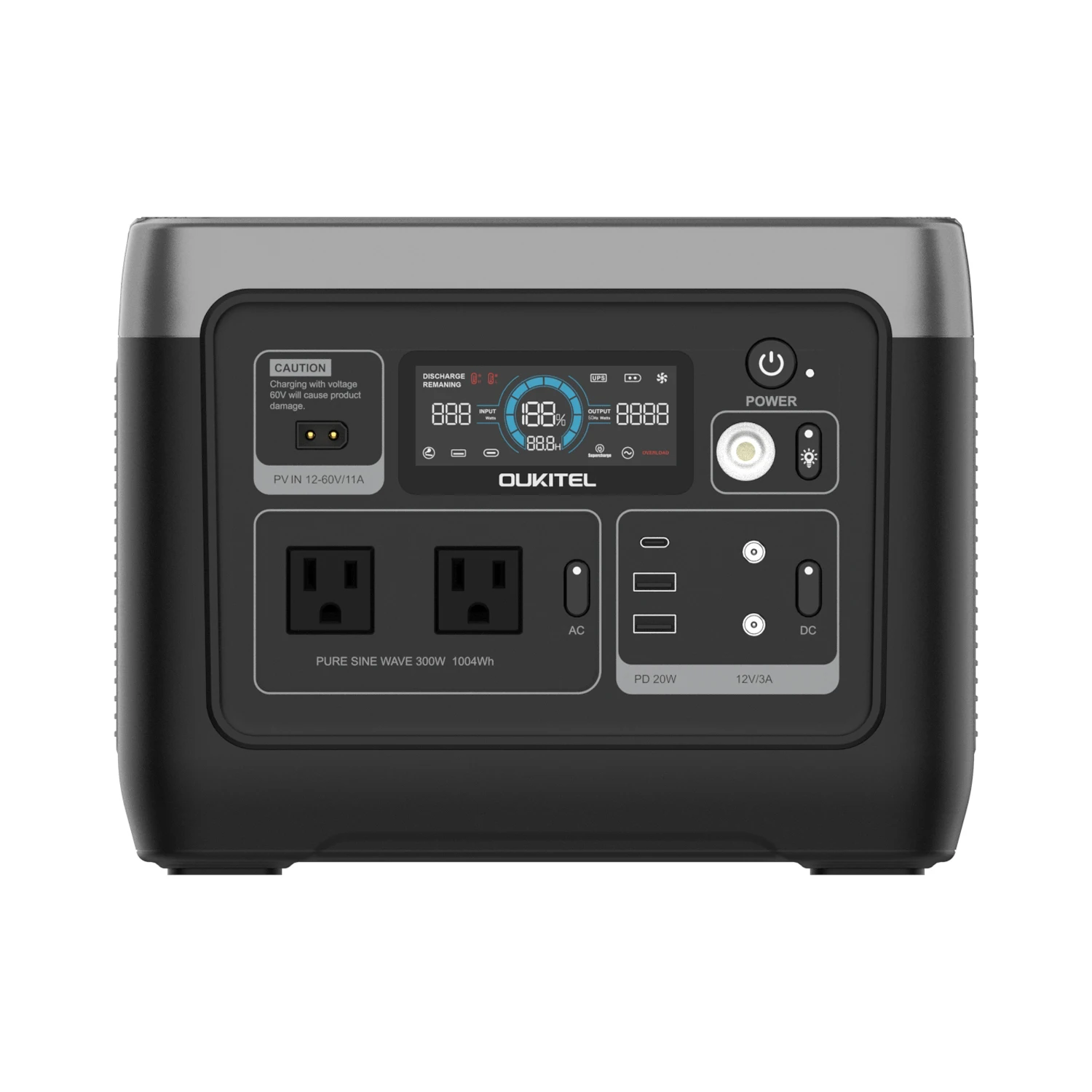 1004Wh 1KWh Portable Power Ban - огляд і ціна Outdoor Power Bank With Ac Outlet
