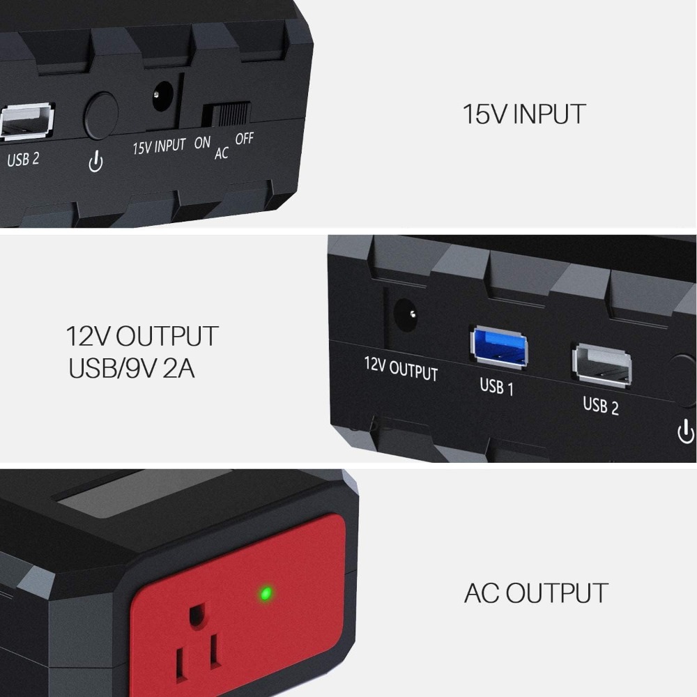 24000mAh Portable Power Bank w - огляд і ціна Outdoor Power Bank With Ac Outlet