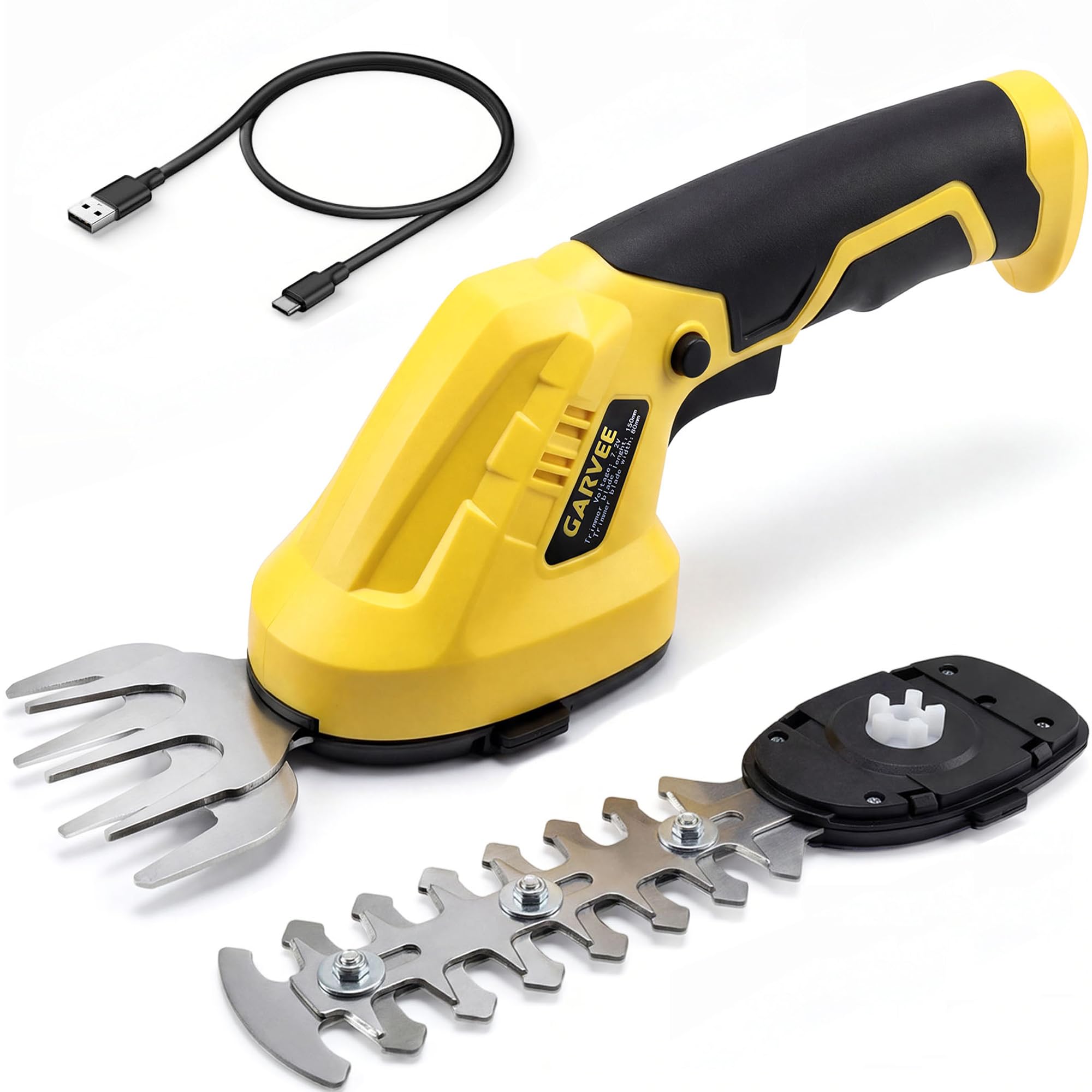 2-in-1 Cordless Grass Shear He - огляд і ціна Hedge Trimmer Cordless