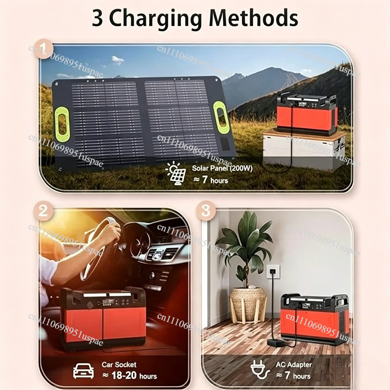 1500watt Portable Power Bank P - огляд і ціна Outdoor Power Bank With Ac Outlet
