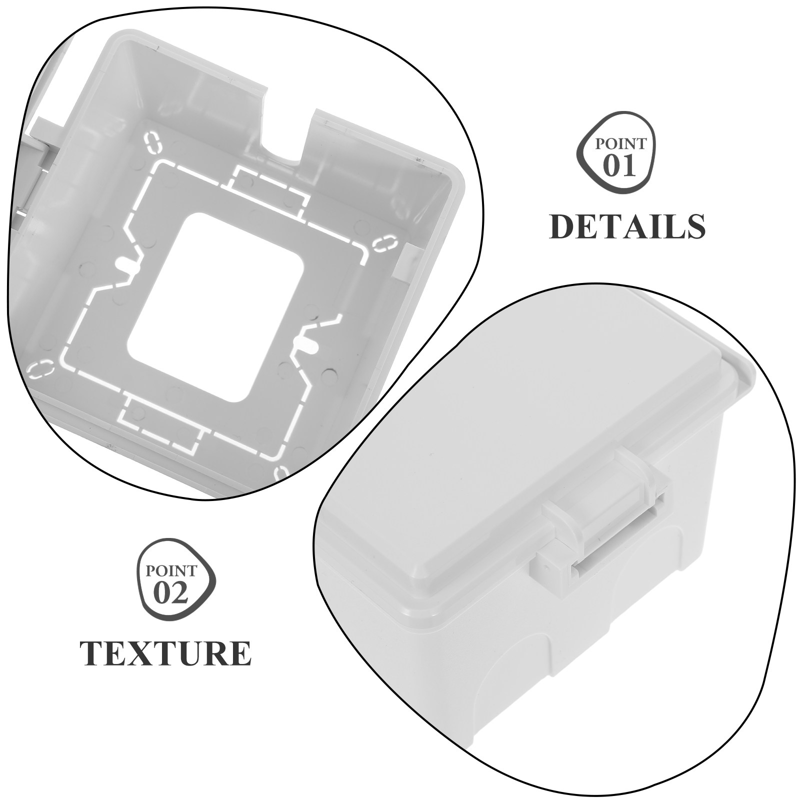 Outdoor Waterproof Lockable El - огляд і ціна Outdoor Power Receptacle